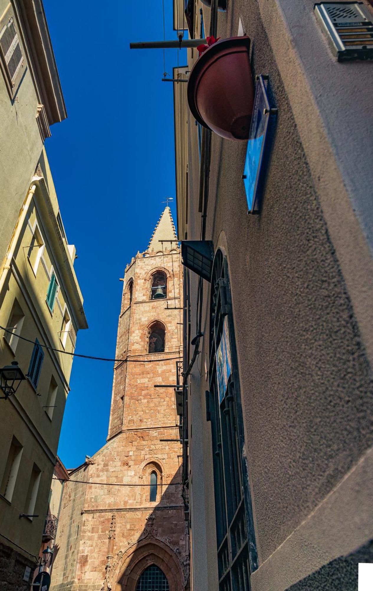 Ferienwohnung Casa Del Campanil Alghero Exterior foto